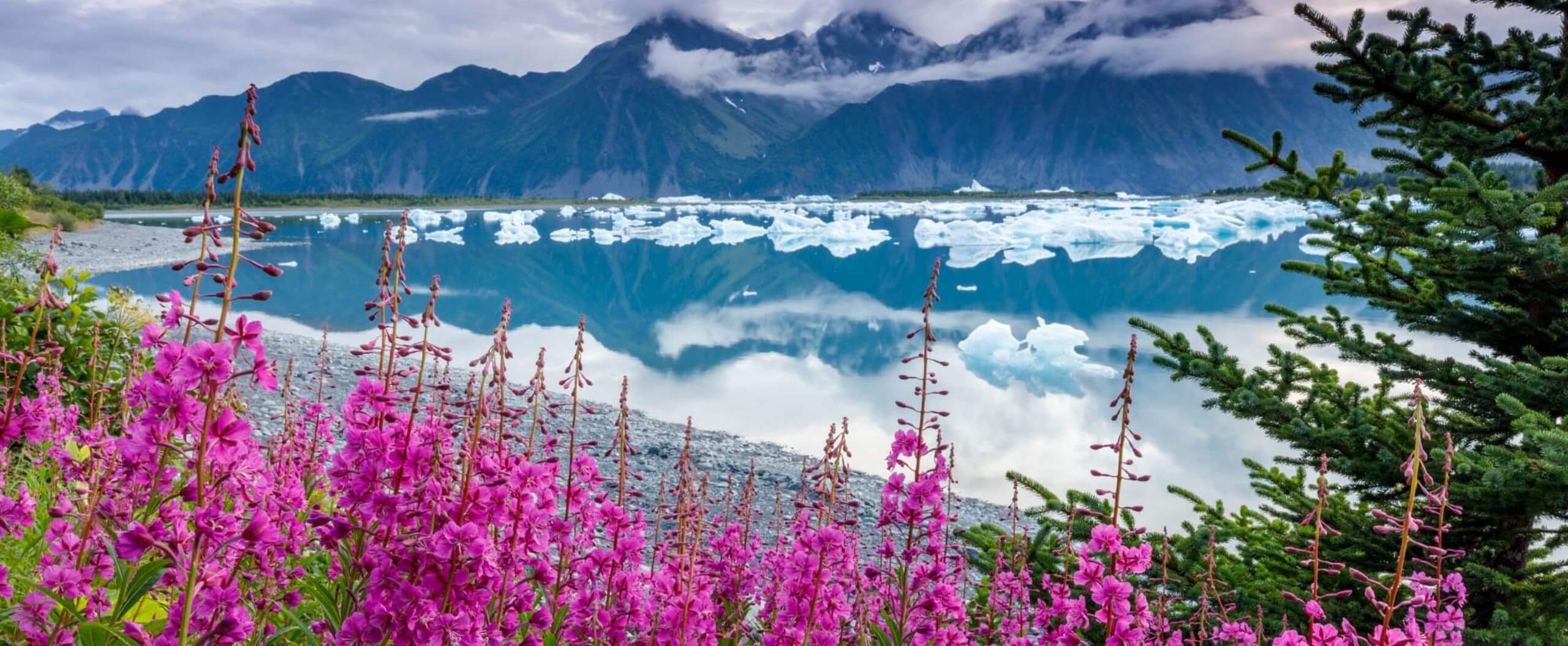Alaska landscape photography for Laughlin, Ogle & Rodgers