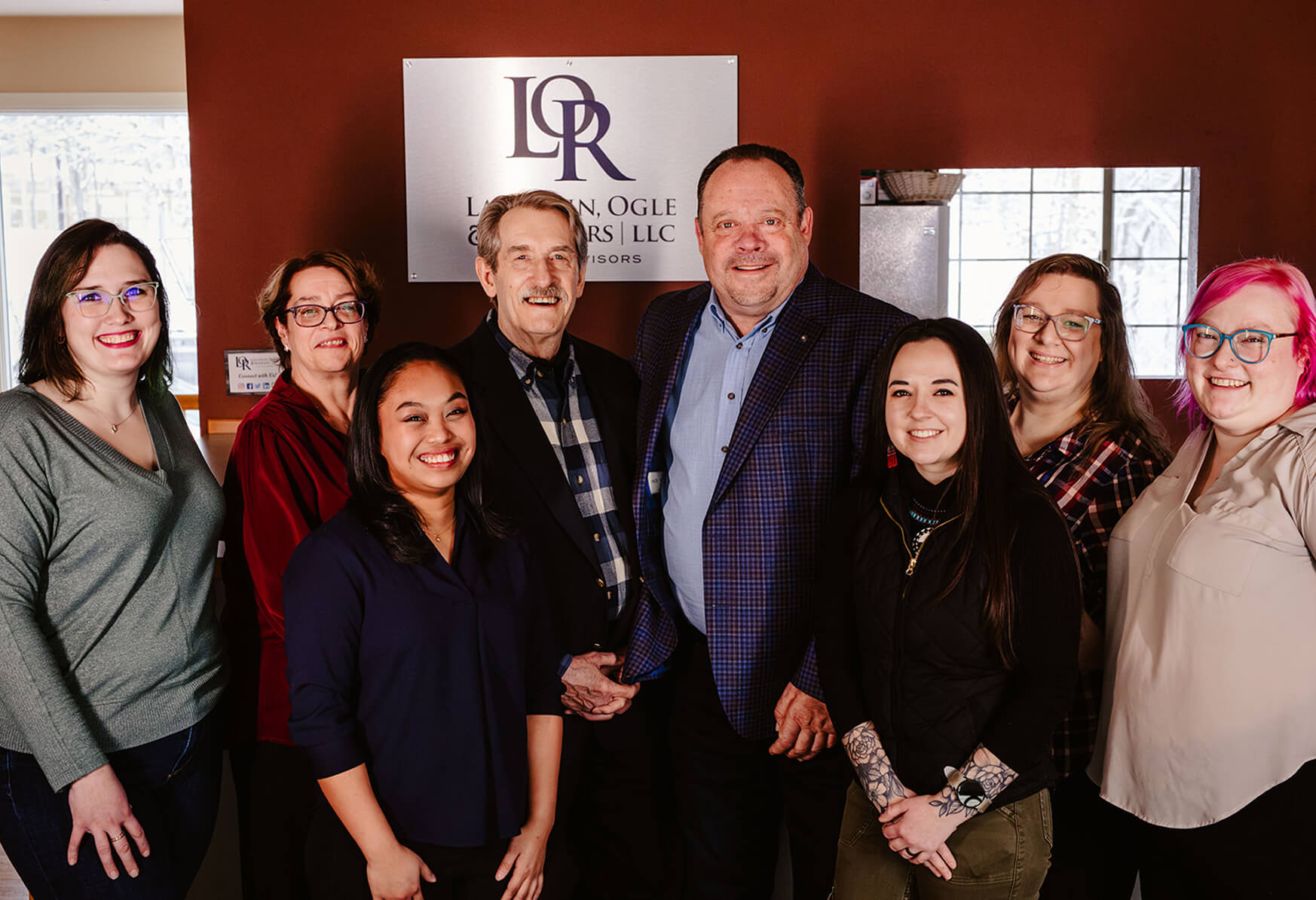 Laughlin, Ogle & Rodgers team